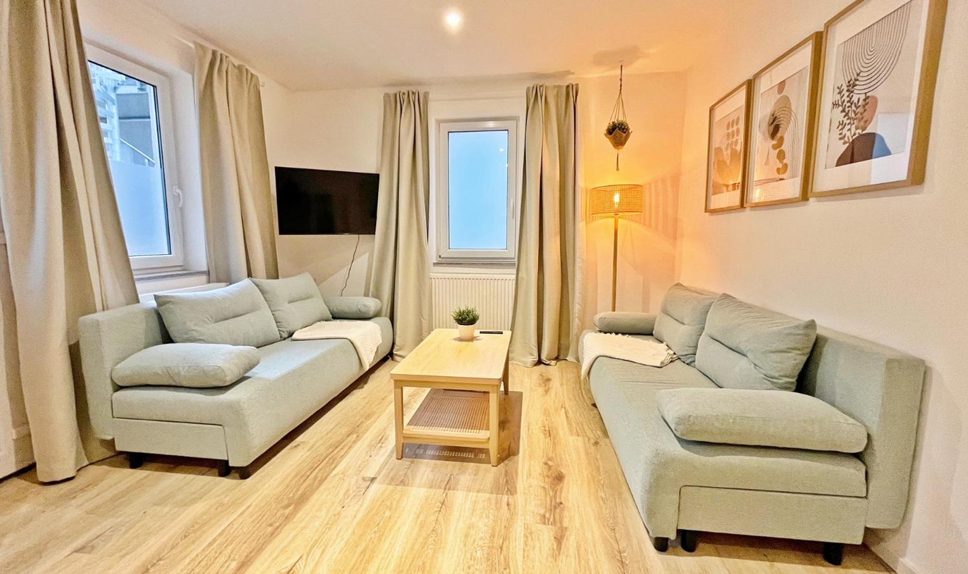 Gemuetliches 2 Zimmer Ambient Apartment Mit Queensize-Bett , Etagenbett& Schlafsofa In Alsternaehe Hamburg Exterior foto