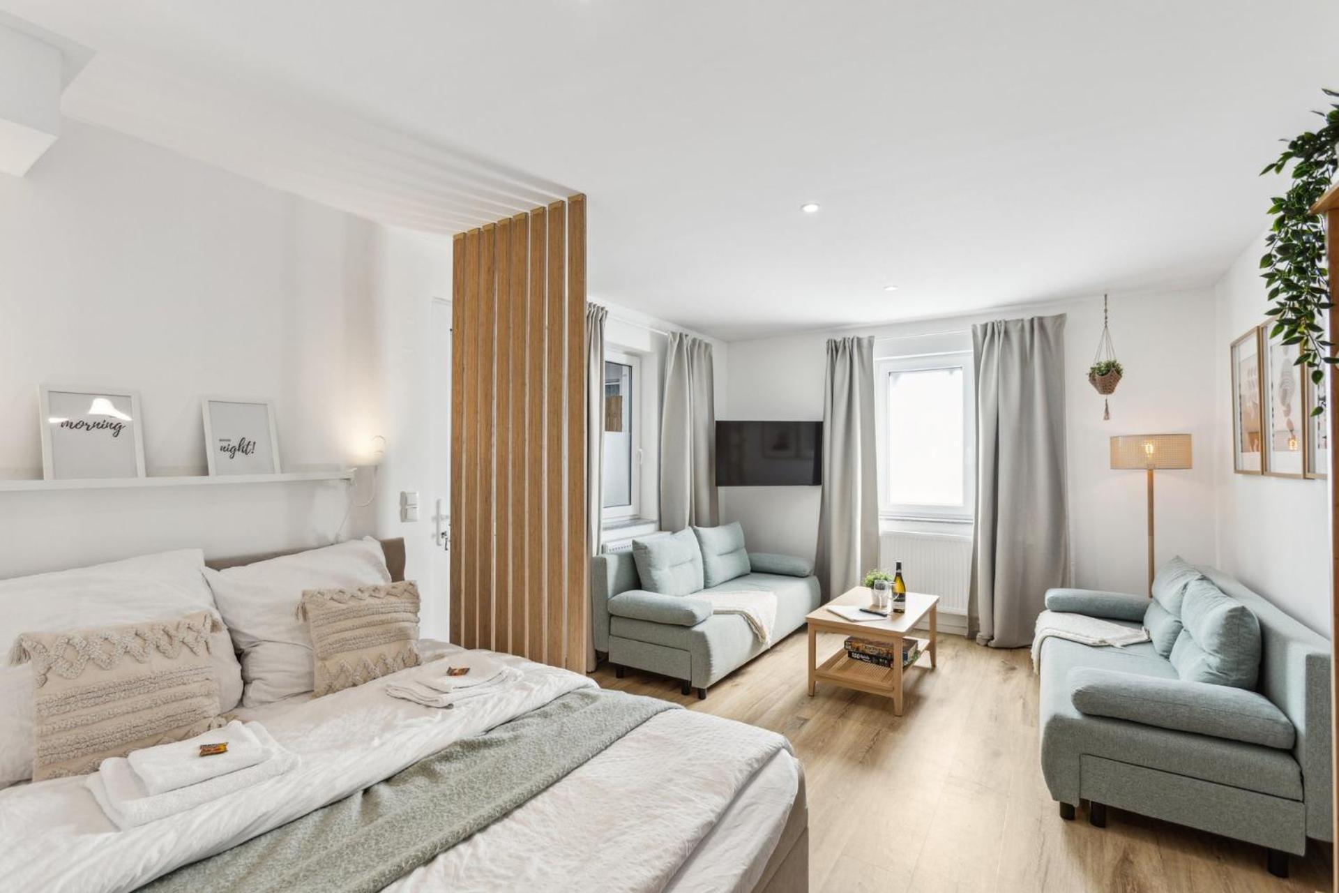 Gemuetliches 2 Zimmer Ambient Apartment Mit Queensize-Bett , Etagenbett& Schlafsofa In Alsternaehe Hamburg Exterior foto